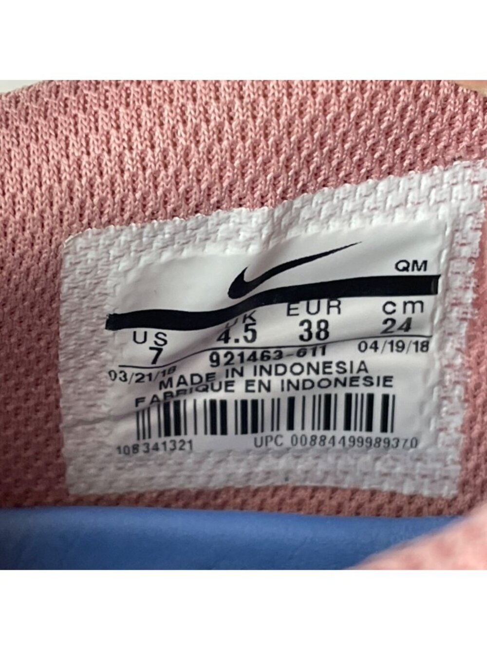 Nike SB Check Solarsoft Shoes Women's 7 Rust Pink Canvas Low Athletic Sneakers - Picture 13 of 13